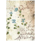 Rice Paper A6 - 8-pack - Flowers and Poems