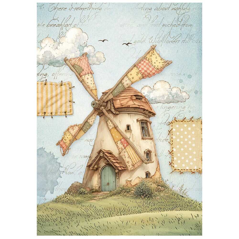 Rice Paper A6 - 8-pack - Cozy Family