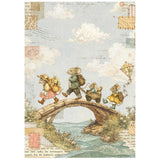 Rice Paper A6 - 8-pack - Cozy Family