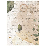 Rice Paper A6 - 8-pack - Backgrounds - Flowers and Poems