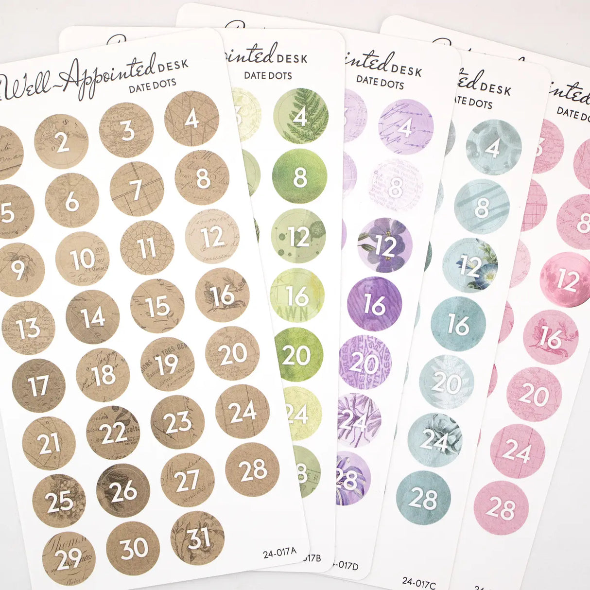 Stickers - Date Dots - Green