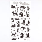 Stickers - Everyday Is Caturday - Black