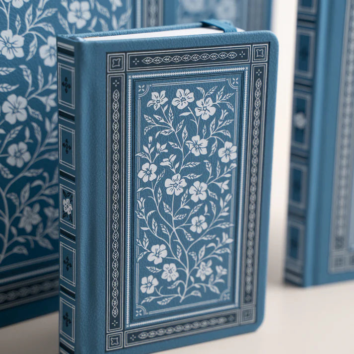 Dotted Notebook - Slim - Wild Periwinkle