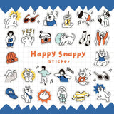 Stickers Happy Snappy - Blue