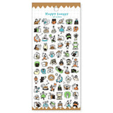 Stickers Happy Snappy - Brown