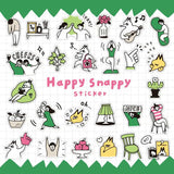 Stickers Happy Snappy - Green
