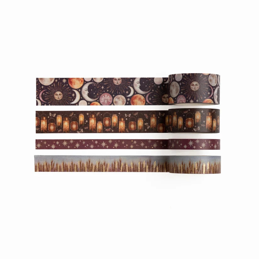 Washi Tape - 4-pack - Harvest Moon