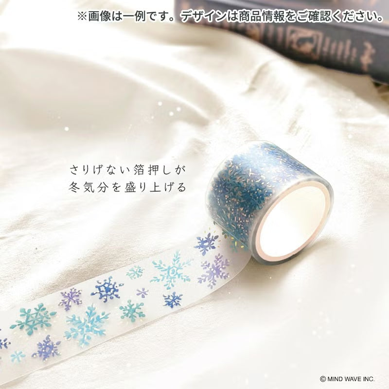 Clear tape Snowflake
