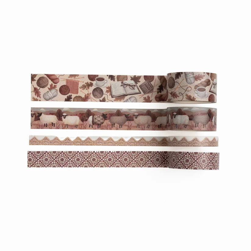 Washi tape - 4-pack - Homespun