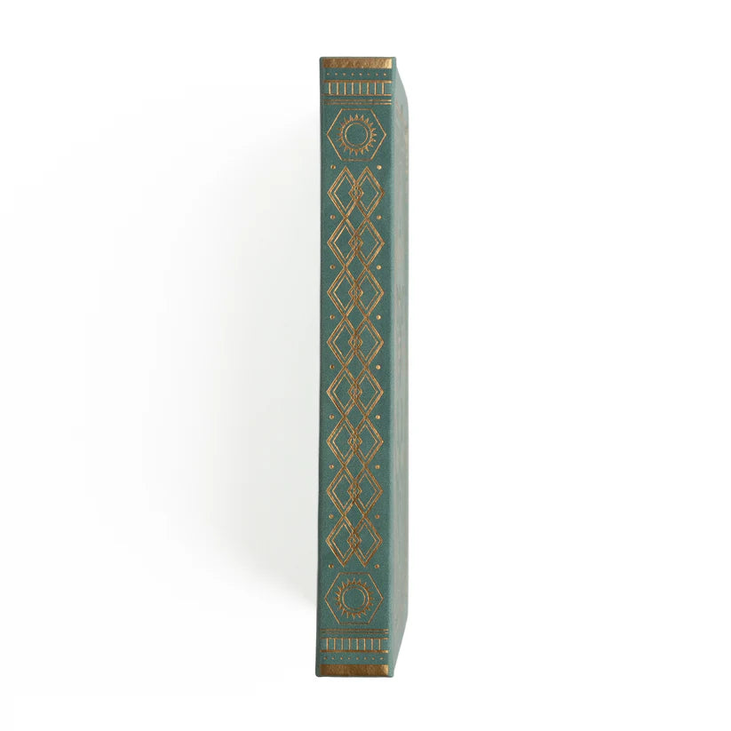 Dotted Notebook Keeper of the Bees in Soft Teal Slim