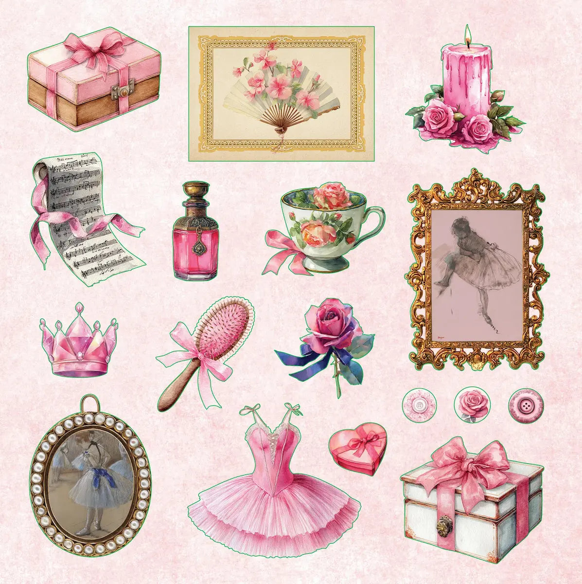 La Petite Coquette Sticker Book