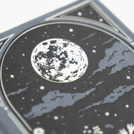 Dotted Notebook Moonlit Garden A5 - Kraft