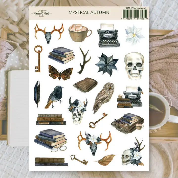 Stickers Plan & Plot Studio Vinyl - Mystical Autumn