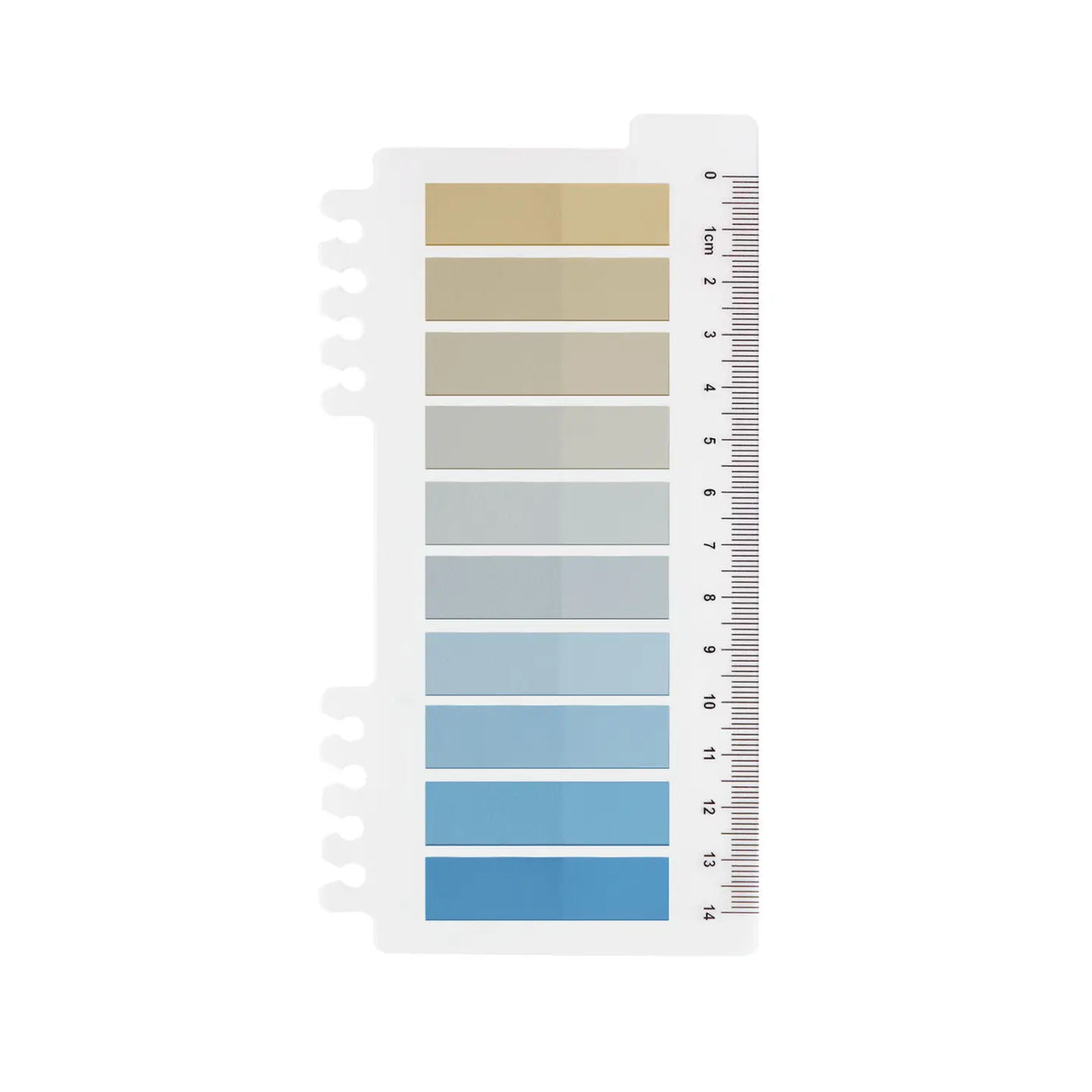 Sticky Notes 10 färger - Coastal Blue