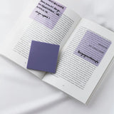 Clear Transparent Sticky notes - Petal Pink