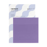 Clear Transparent Sticky notes - Purple
