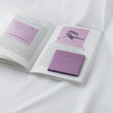 Clear Transparent Sticky notes - Light Purple