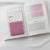 Clear Transparent Sticky Notes - Mist Violet