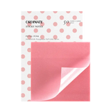Clear Transparent Sticky notes - Petal Pink
