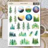 Stickers Plan & Plot Studio Vinyl - Pine Forest