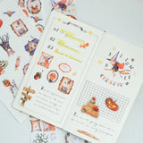 Sticker Pet Tape - Pre-cut - Ghoulish Gathering - 55 mm