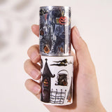 Sticker Pet Tape - Pre-cut - Haunted House - 65 mm