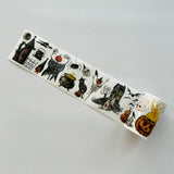 Sticker Washi Tape - Pre-cut - Haunted House - 65 mm