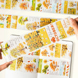 Sticker Pet Tape - Pre-cut - Hello Autumn - 70 mm