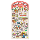 Stickers Pump Town - Happy threesome