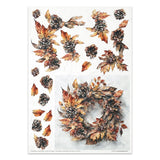 Rice paper set - A4 - Autumn Wreath