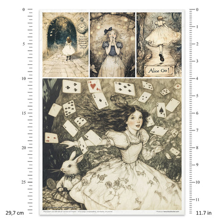 Rice paper set - A4 - Alice's Magic Vol. 1