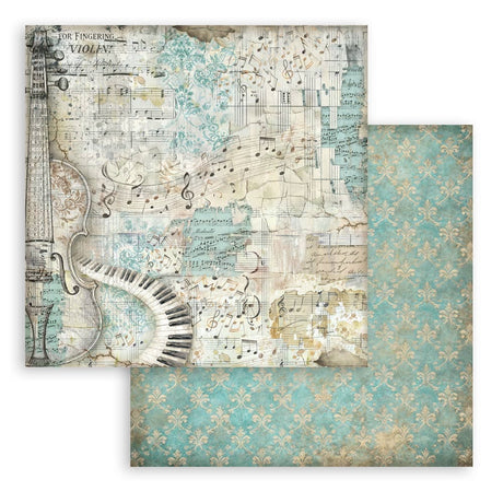 Scrapbooking Paper - Backgrounds - Symphony