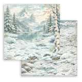 Scrapbookingpapper - Backgrounds - White Christmas