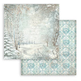 Scrapbookingpapper - Backgrounds - White Christmas