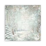 Scrapbookingpapper - Backgrounds - White Christmas