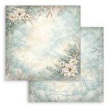 Scrapbookingpapper - Backgrounds - White Christmas