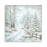 Scrapbookingpapper - Backgrounds - White Christmas