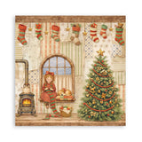Scrapbookingpapper - Double faced - Silent Night