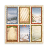Scrapbookingpapper - Double faced - Silent Night