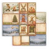 Scrapbookingpapper - Double faced - Silent Night