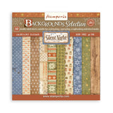 Scrapbookingpapper - Backgrounds - Silent Night