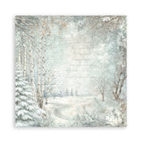 Scrapbookingpapper - Maxi Pad - White Christmas