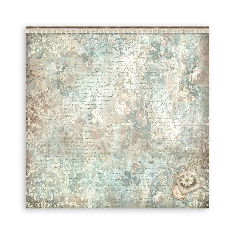 Scrapbookingpapper - Maxi Pad - White Christmas