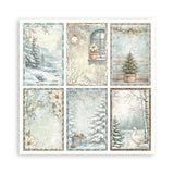 Scrapbookingpapper - Maxi Pad - White Christmas