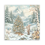 Scrapbookingpapper - Maxi Pad - White Christmas
