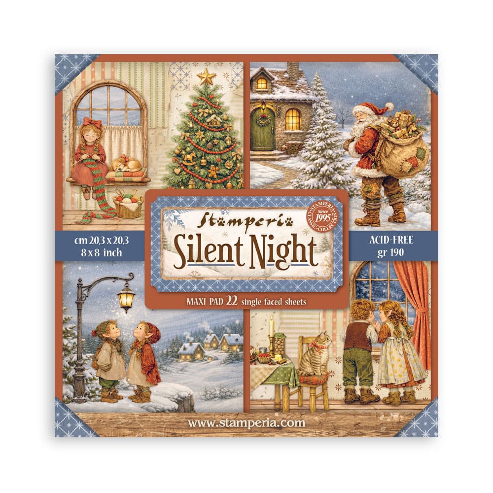 Scrapbookingpapper - Maxi Pad - Silent Night