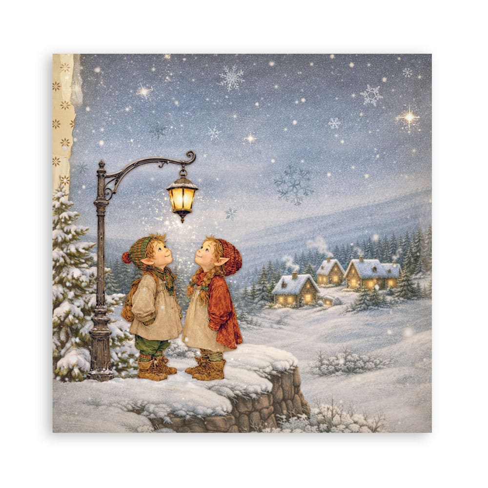 Scrapbookingpapper - Maxi Pad - Silent Night