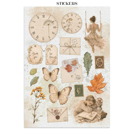 Junk Journal - Flowers and Poems