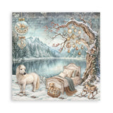 Scrapbookingpapper - Double faced - White Christmas