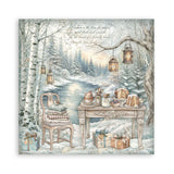 Scrapbookingpapper - Double faced - White Christmas